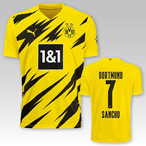 Puma - Camiseta del Borussia Dortmund para niño, temporada 2020/21, 7 Breite, 140