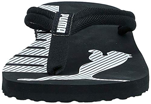 PUMA Epic Flip V2, Chanclas Unisex Adulto, Negro (Black/White), 42 EU