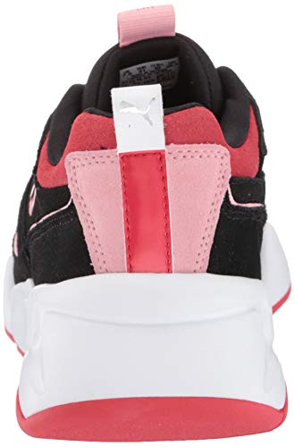 PUMA Women's Sneaker, Black-Candy Pink, 8 B (M)
