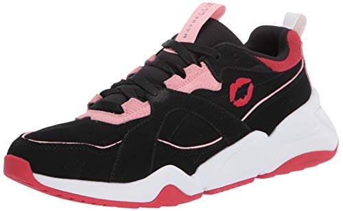PUMA Women's Sneaker, Black-Candy Pink, 8 B (M)