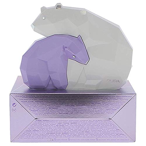 PUPA BE MY BEAR MEDIUM BIANCO/LILLA