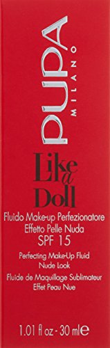 Pupa Like a Doll Perfecting Make-up Fluid 020 Light Beige Podkład udoskonalający