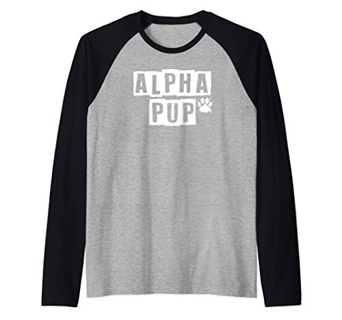 Puppy y Pet Play en España - Alpha Pup Camiseta Manga Raglan