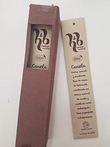 Qaromas Incienso Natural H&B Canela 15g