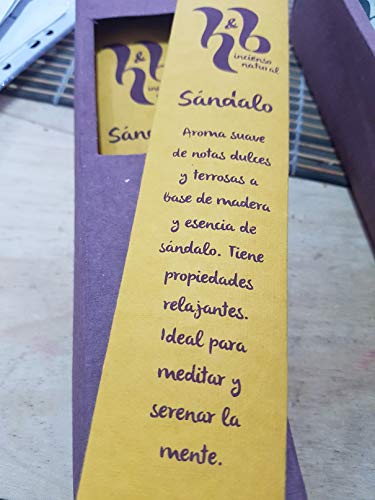 Qaromas Incienso Natural H&B Sándalo 15g