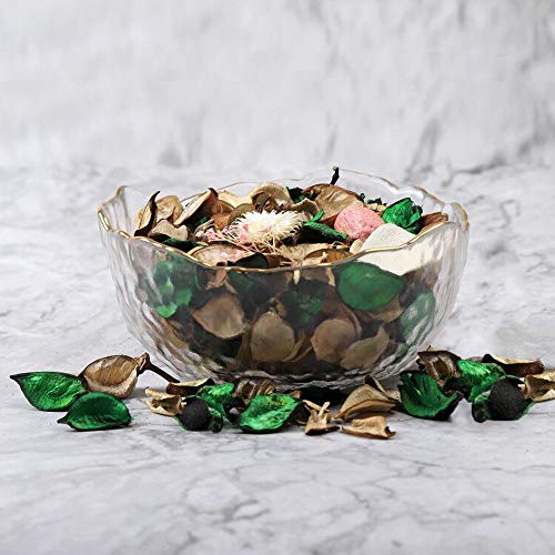 Qingbei Rina Gifts - Bolsa de popurrí con aroma fresco para el hogar, aroma de pétalos de flores secas