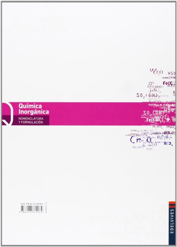 Química Inorgánica (Nomenclatura y Formulación) - 9788426389084