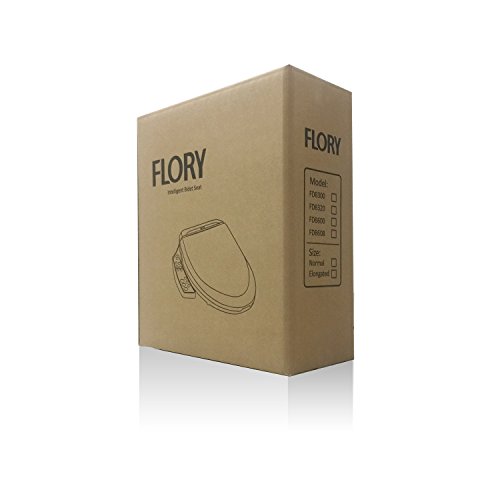 R FLORY Smart Toilet Seat Saver Automatic Energy Dryer Environment Clean Water Wash Hot Bath Seat Heater Seat Blower Dryer Dryer (Elongated)