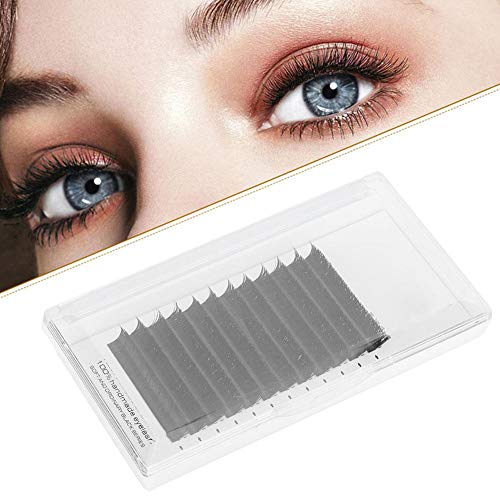 Racimos de pestañas postizas negras con doble punta en V, conjuntos de pestañas postizas naturales de injerto suave y cómodo