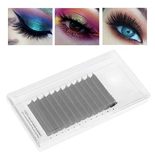 Racimos de pestañas postizas negras con doble punta en V, conjuntos de pestañas postizas naturales de injerto suave y cómodo