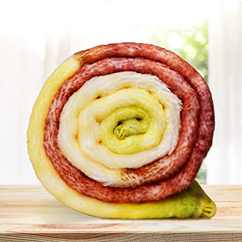 RAINBEAN Manta de Aguacate, Linda Comida de Fruta. Aguacate Gigante. Manta Irregular Portátil y Suave para Cama y Sofá, Toalla de Franela para Adultos y Niños-60IN