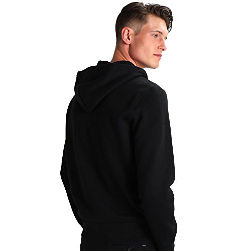 Ralph Lauren Double Tech Hood Sudadera con Cremallera (M, Black)