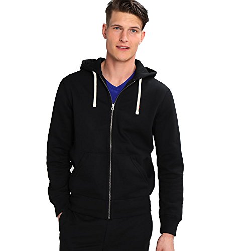 Ralph Lauren Double Tech Hood Sudadera con Cremallera (M, Black)