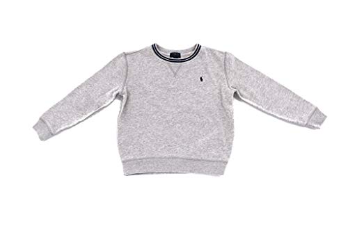 Ralph Lauren - Sudadera para niño (talla pequeña), color gris
