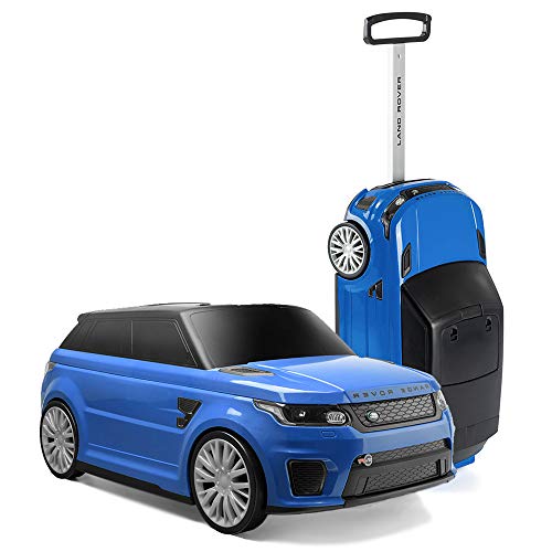 RANGE ROVER TY6108BL Maleta, Oficial Sport SVR Convertible Kids Ride On & Suit Case, Azul