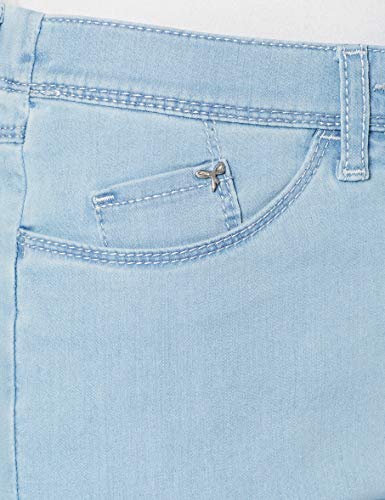 Raphaela by Brax Laura Bermuda | Super Slim | 12-6207 Vaqueros Skinny, Azul (Sun Bleached 29), W40/L32 (Talla del Fabricante: 50) para Mujer