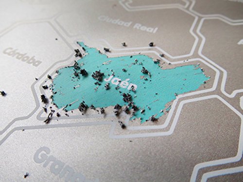 Rasca Viajeros Mapa rascable España