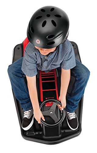 Razor- Crazy Cart Shift Vehículo eléctrico, Color Negro Rojo, única (25173802)