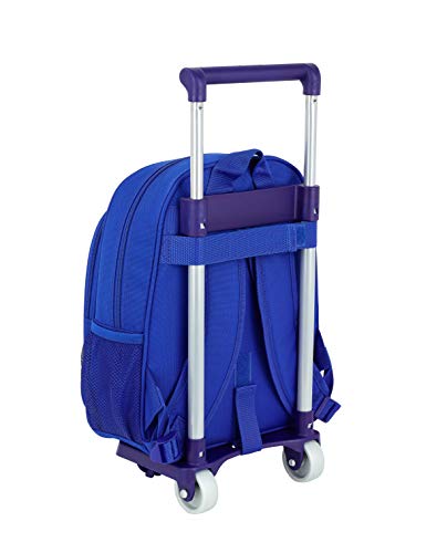 Real Zaragoza Oficial Mochila Infantil Con Carro Safta 705