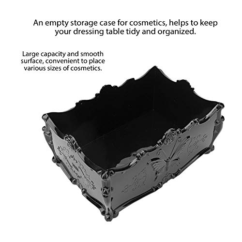 Recipiente cosmético impermeable de material PP de alta calidad, organizador cosmético de apariencia retro, para expertos en belleza, maquilladores profesionales, maquilladores, amantes del