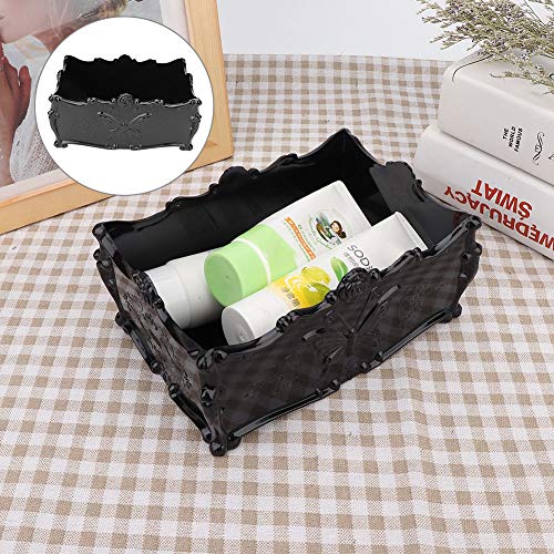 Recipiente cosmético impermeable de material PP de alta calidad, organizador cosmético de apariencia retro, para expertos en belleza, maquilladores profesionales, maquilladores, amantes del