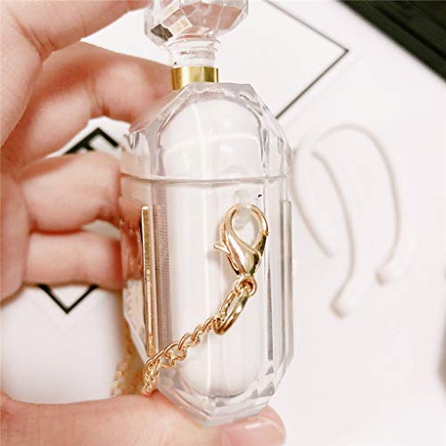 Reemplazo de Funda de Silicona Botella de Perfume AirPods Auriculares Bluetooth de la Cubierta Protectora de la Caja sin Hilos del Auricular