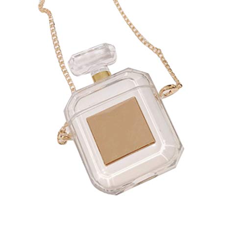 Reemplazo de Funda de Silicona Botella de Perfume AirPods Auriculares Bluetooth de la Cubierta Protectora de la Caja sin Hilos del Auricular