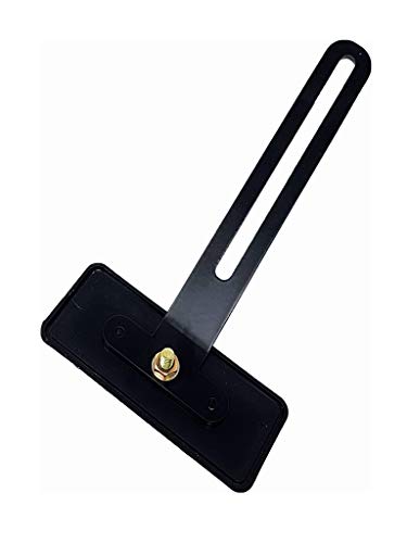 Reflector universal para matrícula de motocicleta con soporte E – probado Soporte de matrícula accesorio reflector