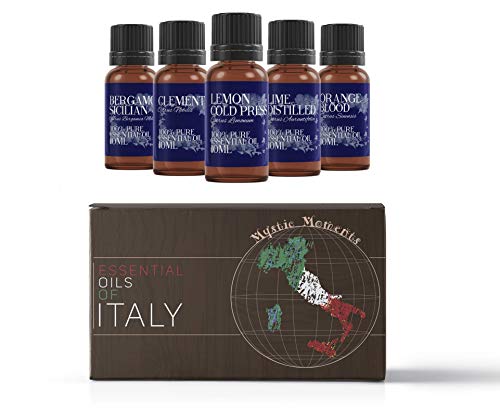 Regalo Básico Pack de 5x10ml Aceites Esenciales de Italia