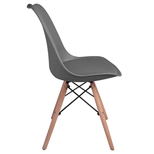 Regalos Miguel - Packs Sillas Comedor - Pack 2 Sillas Tilsen - Gris Claro - Envío Desde España