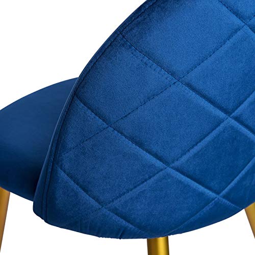 Regalos Miguel - Packs Sillas Comedor - Pack 2 Sillas Vint Terciopelo Golden - Marrón Arena - Envío Desde España