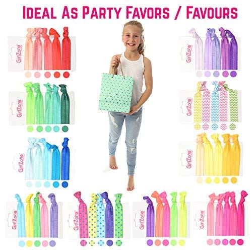 Regalos para Niñas - Coleteros Niña, Para Cabello y Pulsera - Gomas De Pelo Niña - Paquete 50 Coloridos Accesorios Pelo Niña - Regalo Niña 4 a 12 Años