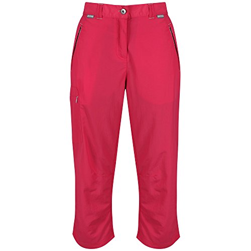 Regatta - Pantalones Pirata Modelo Chaska 3/4 para Mujer (38) (Esmalte)