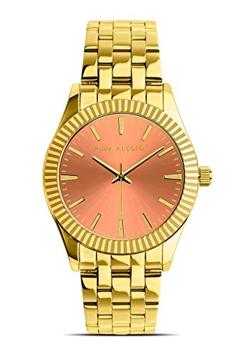 Reloj PURA ALEGRÍA Coral Gold