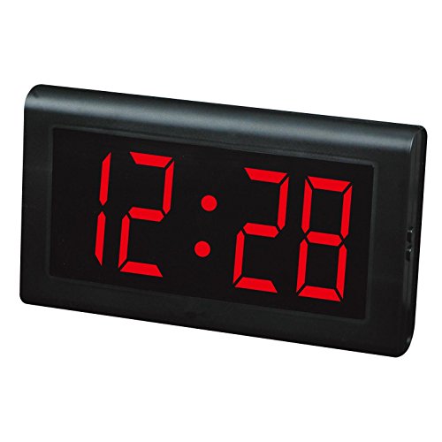 Relojes LED Reloj de mesa, Reloj de pared LED, Números grandes Relojes digitales de pantalla grande , red