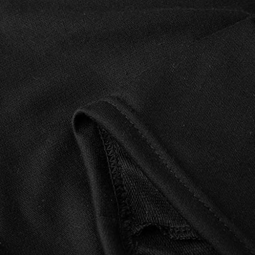 Reooly Abrigo de Trinchera de Color sólido con Capucha para Hombres Chaqueta Larga Cárdigan Manga Larga(Negro,Large)
