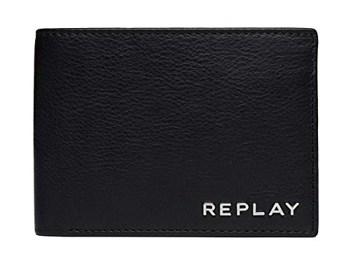 REPLAY ReplayFm5160.000.a3146HombreCarterasNegro (Black) 1x9x12 centimeters (B x H x T)
