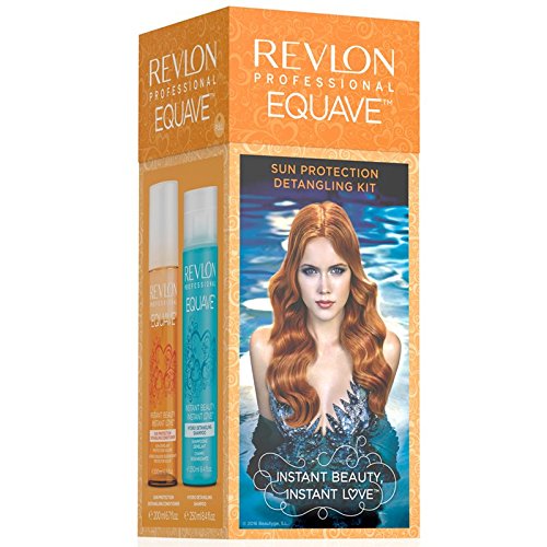 Revlon equave Instant Beauty Sun Protection Duo Pack Champú 250 ml & Conditioner 200 ml para sonnengestresstes pelo