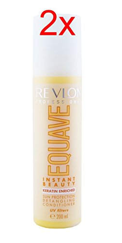 Revlon equave Sun Protection detang Conditioner, 2 unidades de nivelación (2 x 200 ml)