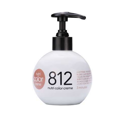 Revlon Nutri Color Creme 812 Light Pearly Beige Rubio 250ml Mujeres 250ml laca para el cabello