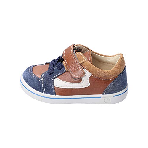 RICOSTA Pepino Niños Zapatos Bajos Tommy, Chico Zapatos de Cordones bajoszapatillas de Deporte,Normal (WMS),Cognac,28 EU / 10 Child UK