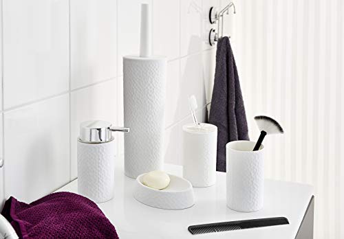 Ridder 2013401 Crimp - Escobilla de baño (ABS), Color Blanco