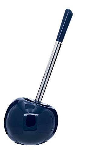 Ridder 2113433 Belly - Escobilla de Inodoro (cerámica), Color Azul Oscuro