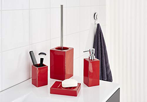 Ridder 2241406 Chichi - Escobilla de Inodoro (cerámica), Color Rojo