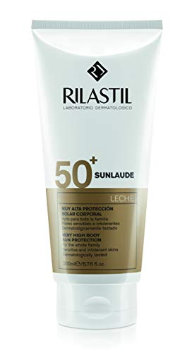 Rilastil Sunlaude - Leche Corporal con Protección Solar SPF 50+, 200 ml