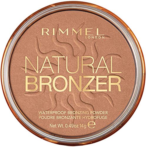 Rimmel London – Natural Bronzer – Polvos bronceadora, marrón, pack de 2