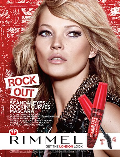 Rimmel - Máscara de pestañas Scandal'Eyes Rockin Curves