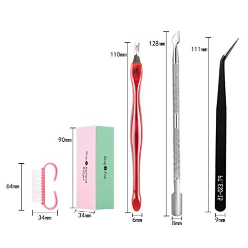 RK-HYTQWR Juego de u?as, Juego de secador de l¨¢mpara LED UV, Juego de Herramientas de Dise?o de u?as, Juegos de frotamiento de u?as, Tira de Esmalte de u?as