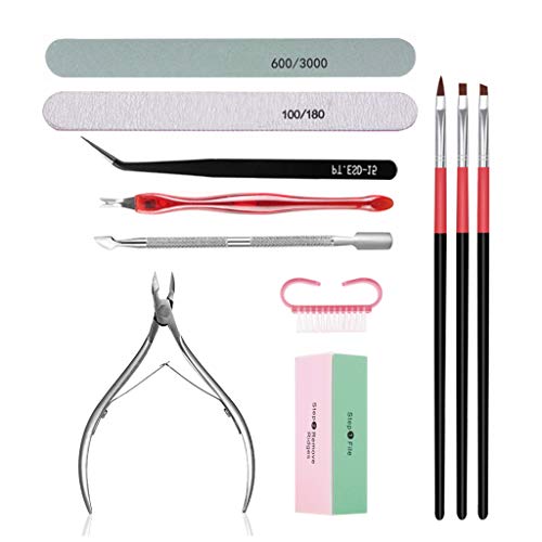 RK-HYTQWR Juego de u?as, Juego de secador de l¨¢mpara LED UV, Juego de Herramientas de Dise?o de u?as, Juegos de frotamiento de u?as, Tira de Esmalte de u?as