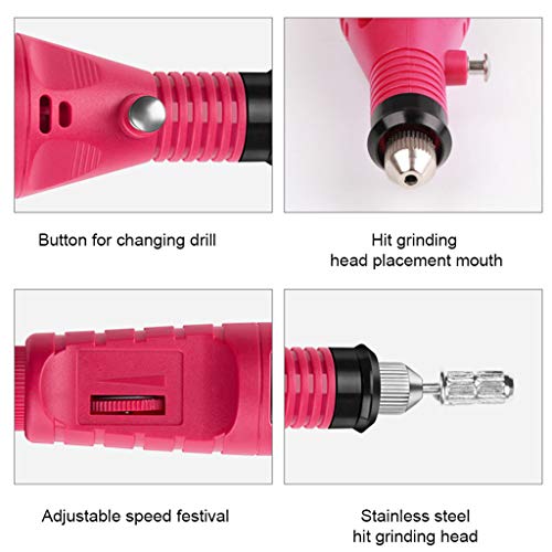 RK-HYTQWR Nail Set Secador de l¨¢mpara LED UV con Colores Esmalte de u?as en Gel Juego de m¨¢quina de Taladro de u?as, Nuevo Esmalte de u?as